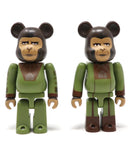 100% Bearbrick Cornelius & Zira (La Planète des Singes)