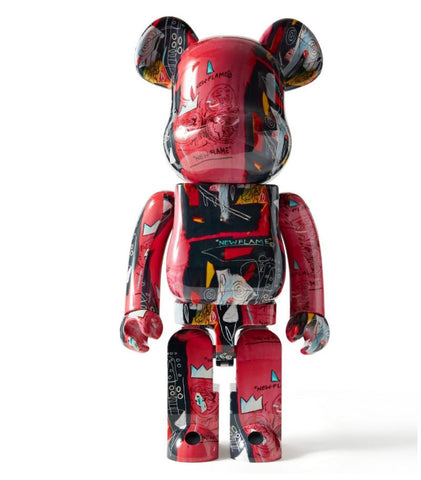 BEARBRICK 1000% A.WARHOL X JM BASQUIAT #1