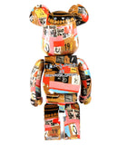 BEARBRICK A.WARHOL x JM BASQUIAT #2  1000%