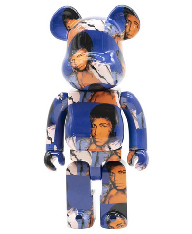 1000% Bearbrick Andy Warhol Muhamad Ali Cadre Art