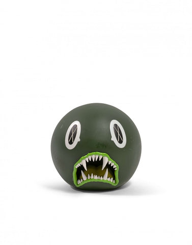 KAWS X MEDICOM Cat Teeth Bank (green) - 2007  Cadre Art