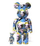 400% + 100% Bearbrick Andy Warhol - Marilyn Monroe Cadre Art 