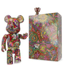 400% + 100% BEARBRICK PSYCHEDELIC PAISLEY