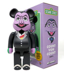 400% Bearbrick Le Comte Vampirouette (Sesame Street) Cadre Art