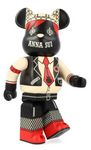 400% Bearbrick Anna Sui Red & Beige