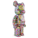 1000% Bearbrick Psychedelic Paisley