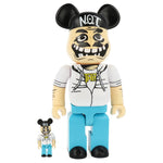 400% + 100% Bearbrick Anthrax Notman