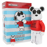 400% + 100% Bearbrick Joe Cool - (Peanuts)