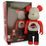 400% + 100% Bearbrick Jurassic Park