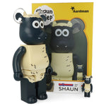 400% + 100% Bearbrick Shaun le Mouton