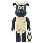 400% + 100% Bearbrick Shaun le Mouton