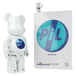 400% + 100% Bearbrick PiL Chrome