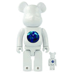 400% + 100% Bearbrick PiL Chrome