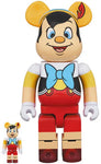 BE@RBRICK Pinocchio 100％ & 400％ set