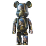 1000% Bearbrick Joahnnes Vermeer "La jeune fille à la perle"